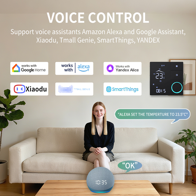 SDM9 LED Knob- ਓਪਰੇਟ ਥਾਰਮੋਸਟਾਟ